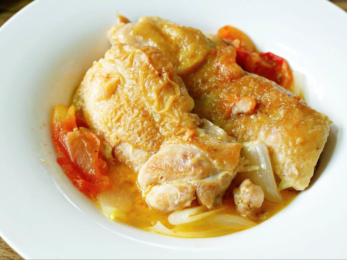 三國清三さん「鶏肉のビネガー煮」のレシピ