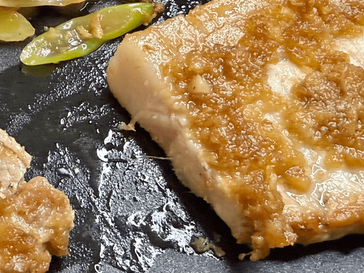 GACKTさん「生姜焼き風ポークステーキ」