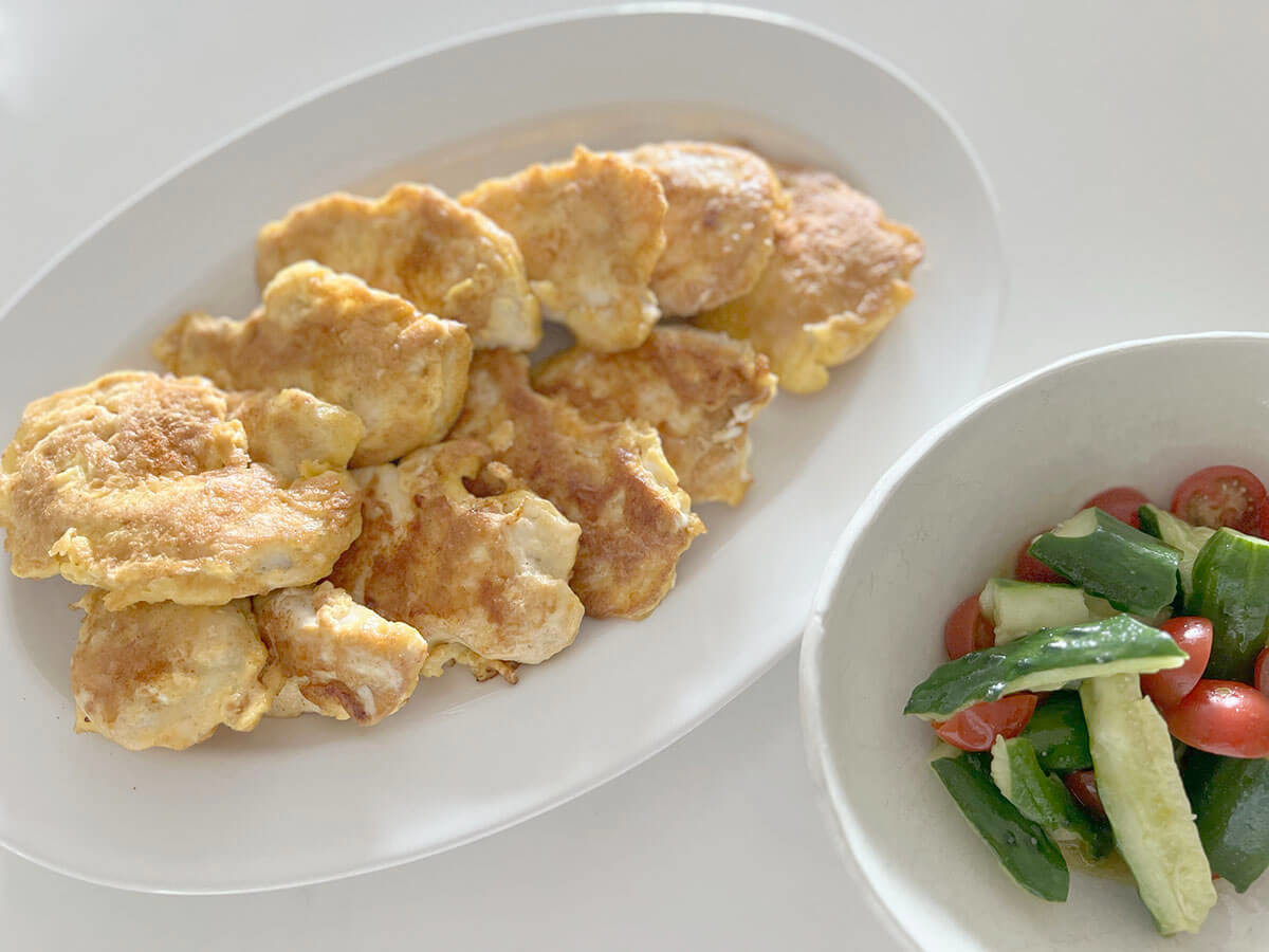 和田明日香さん「鶏むね肉のピカタ」