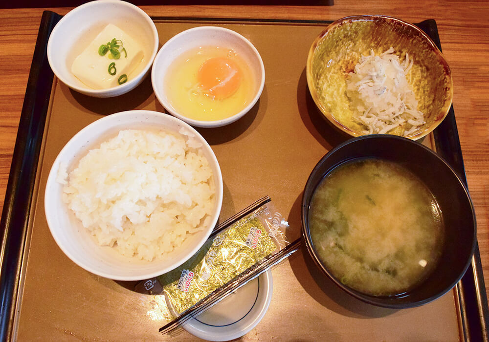 やよい軒モーニング