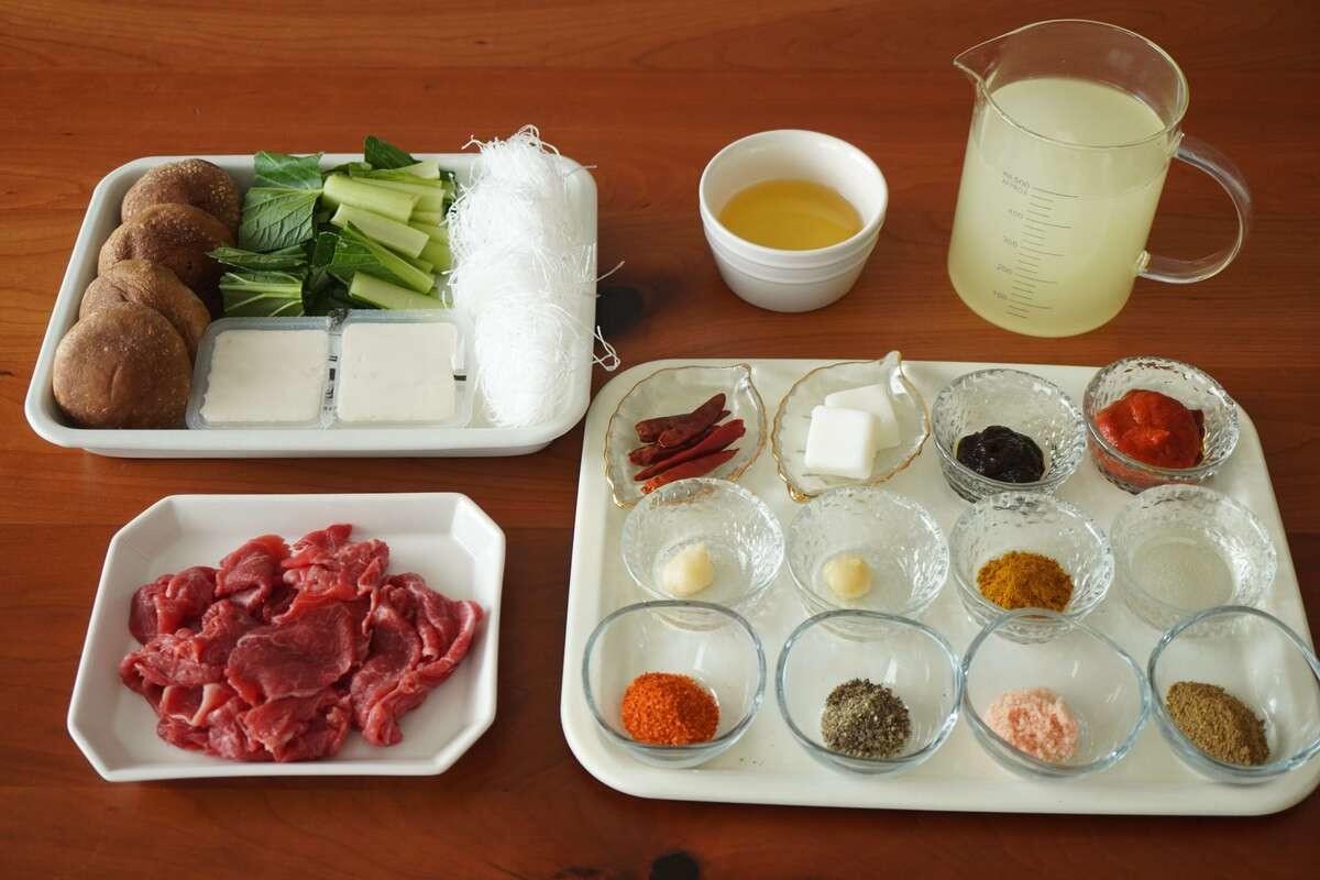 人長良次さん「麻辣湯」のレシピ