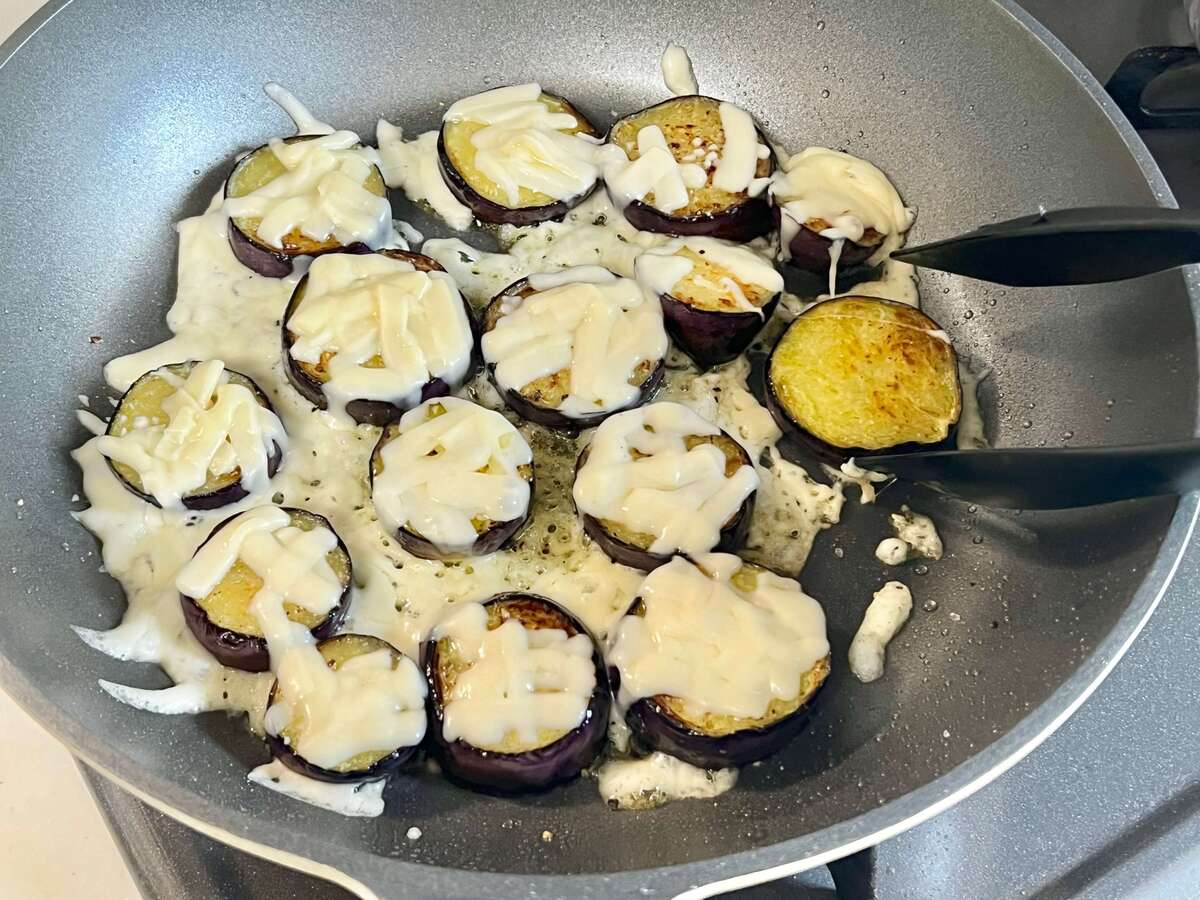 なすのチーズ焼き
