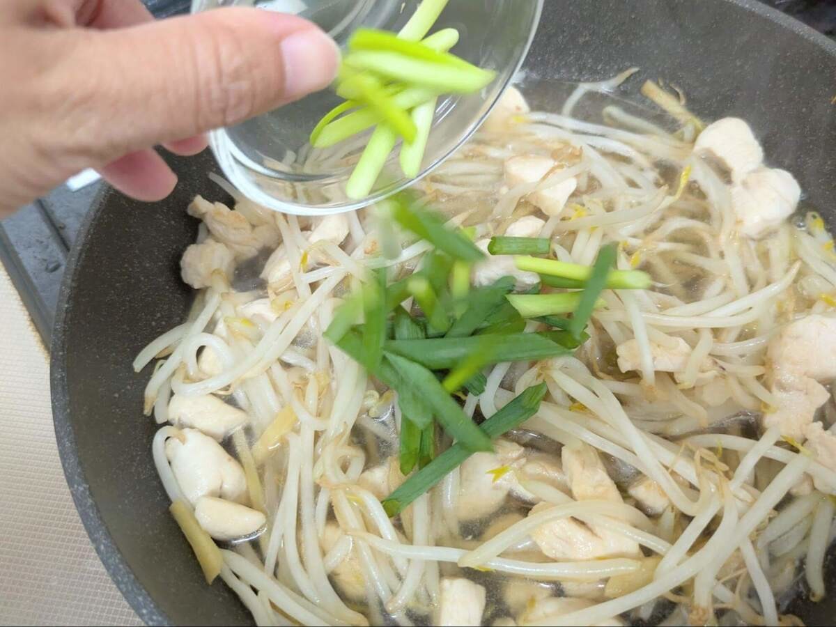 DAIGOも台所「もやしの炒め浸し」