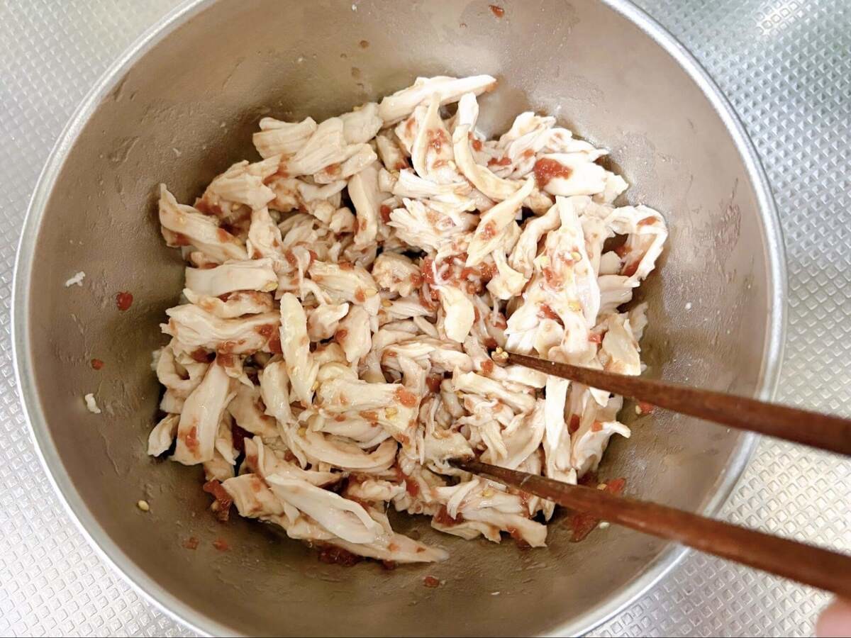 Pasco公式「中華風梅だれのさっぱりサンドイッチ」のレシピ
