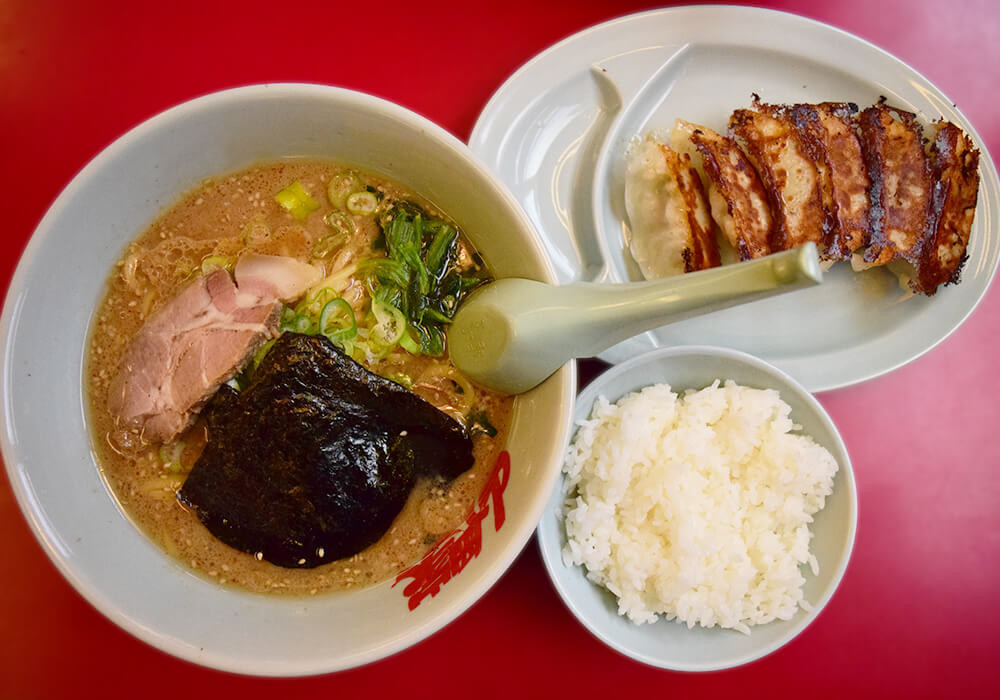 山岡家ランチ「サービスセットA」実食レポ