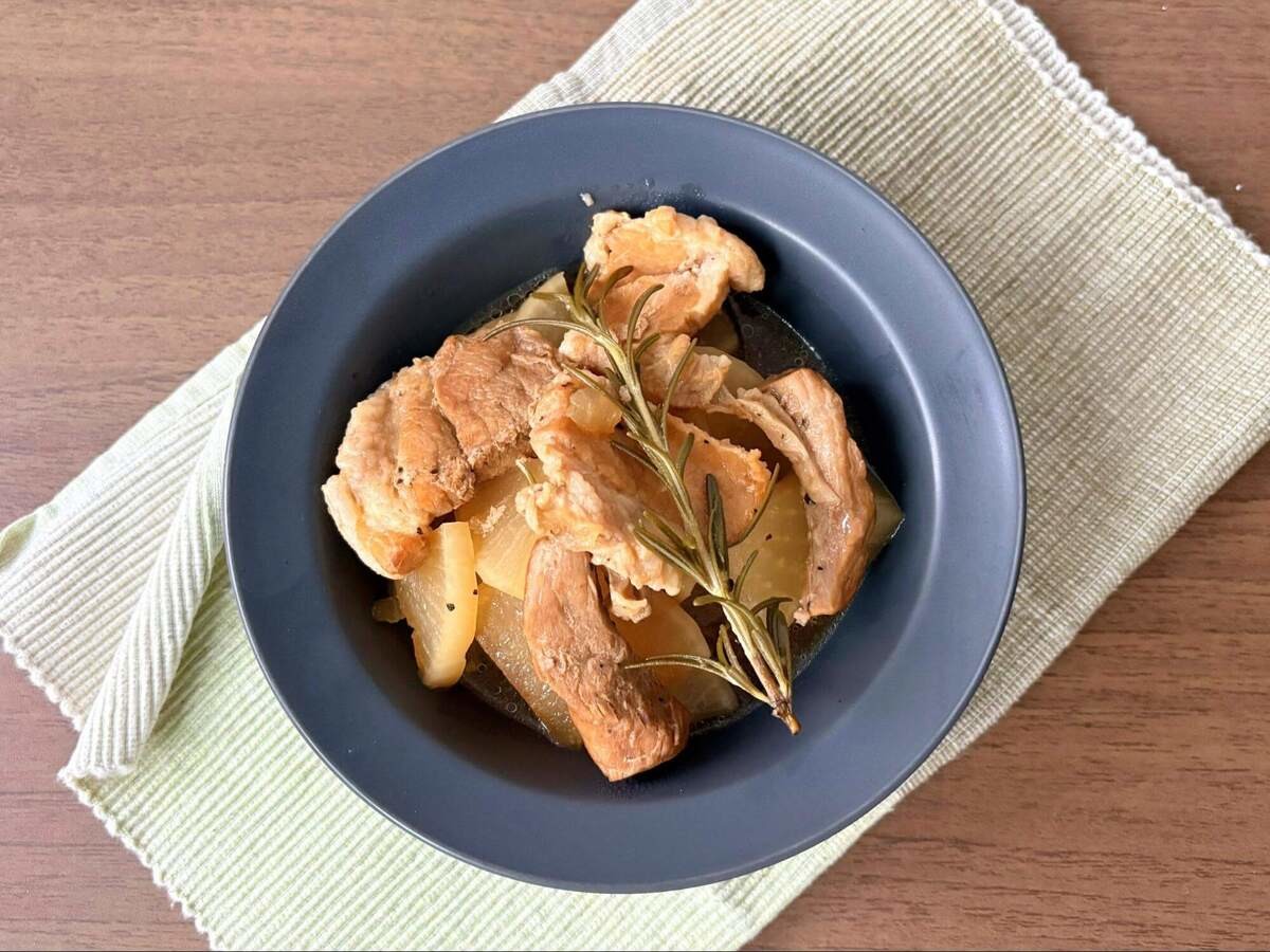 タサン志麻さん「大根と豚バラのキャラメル煮」のレシピ