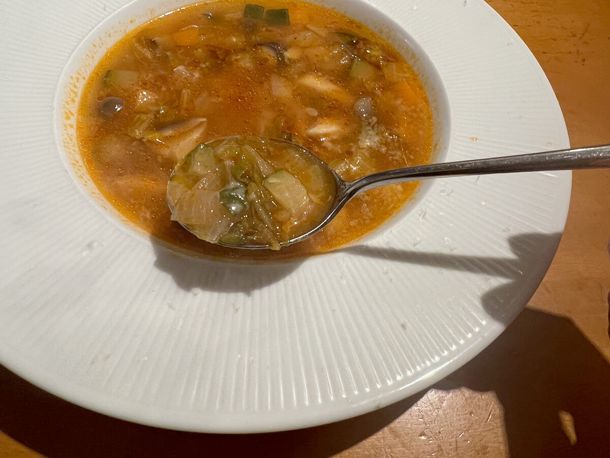 落合務さん「ミネストローネ」