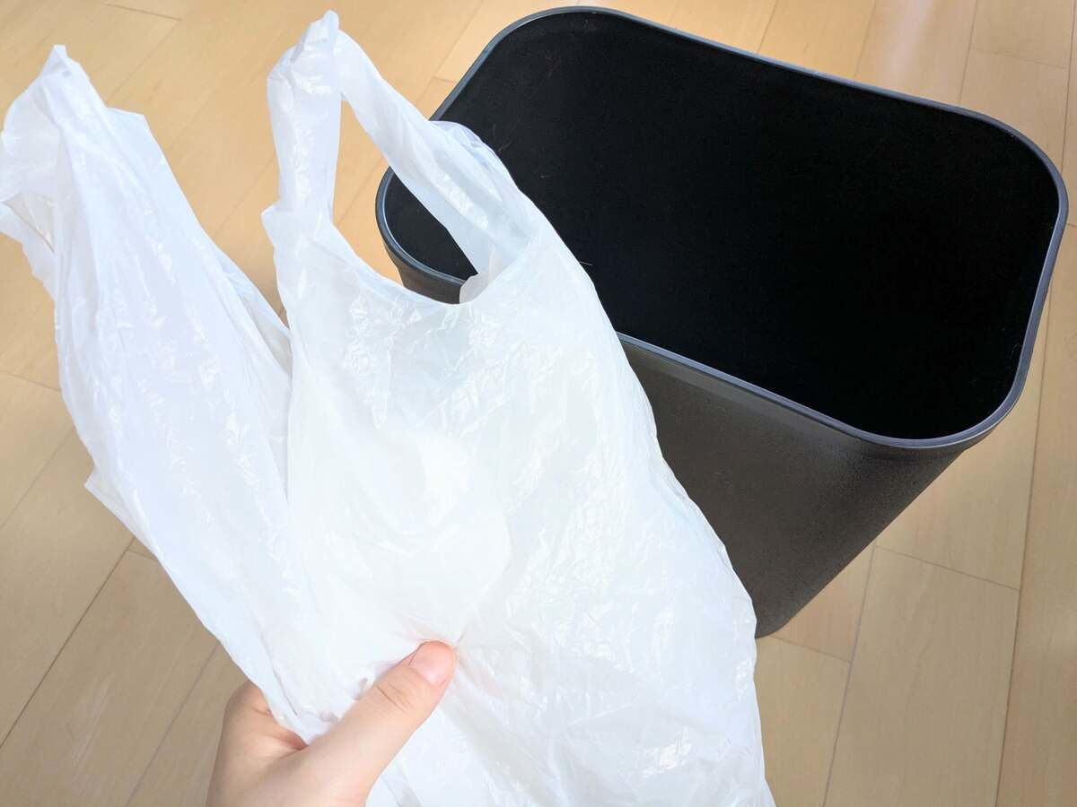 破かずきれいに【ゴミ箱セット】する裏ワザ