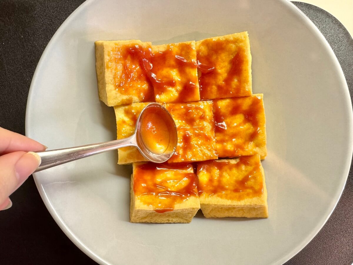 小倉優子さん「厚揚げグラタン」