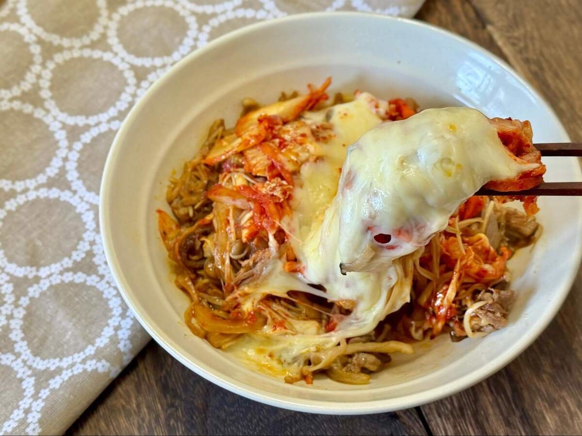 木村拓哉さん「牛キムチ」のレシピ