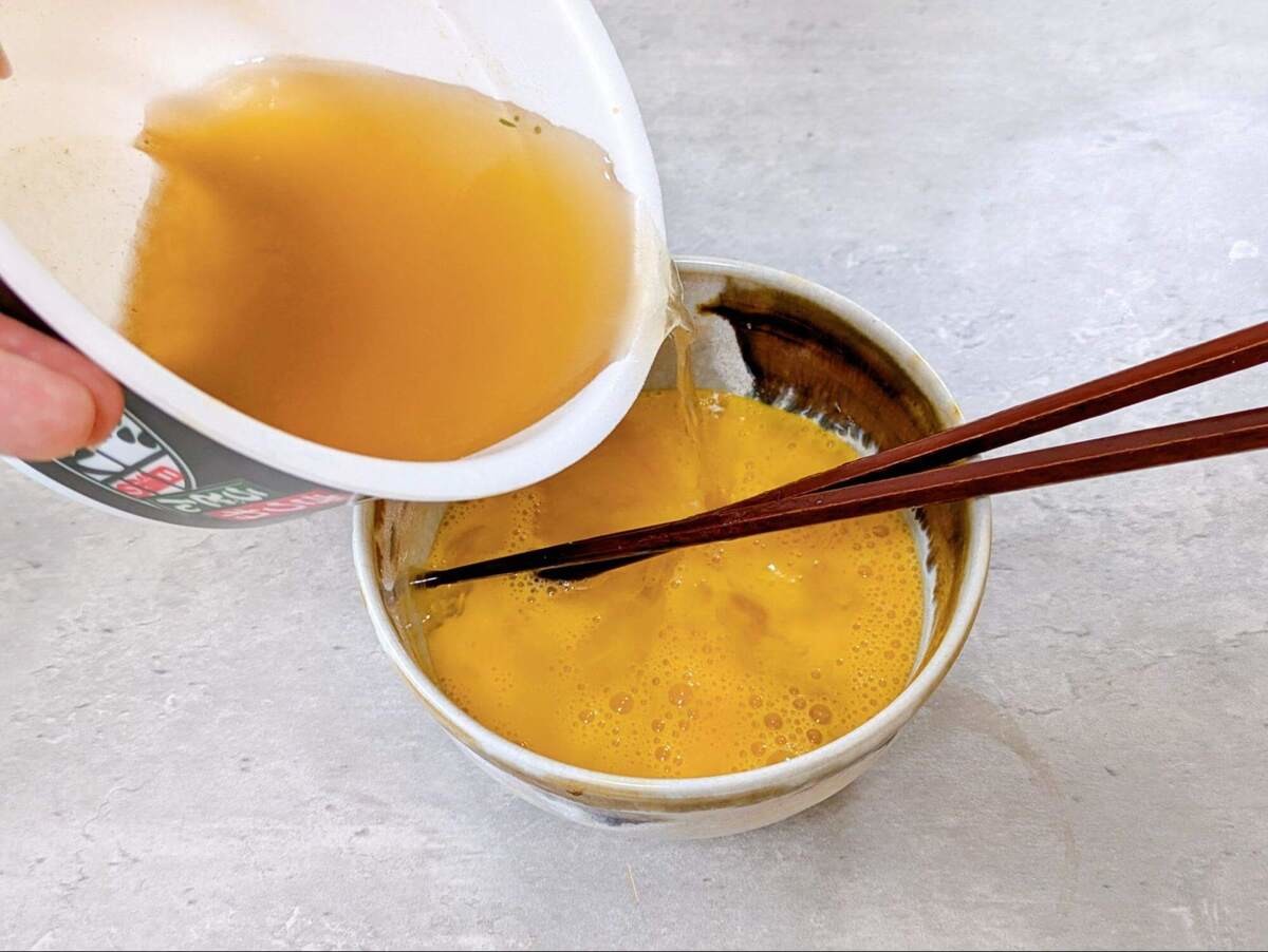 ノンストップ！「どん兵衛ピザ」のレシピ