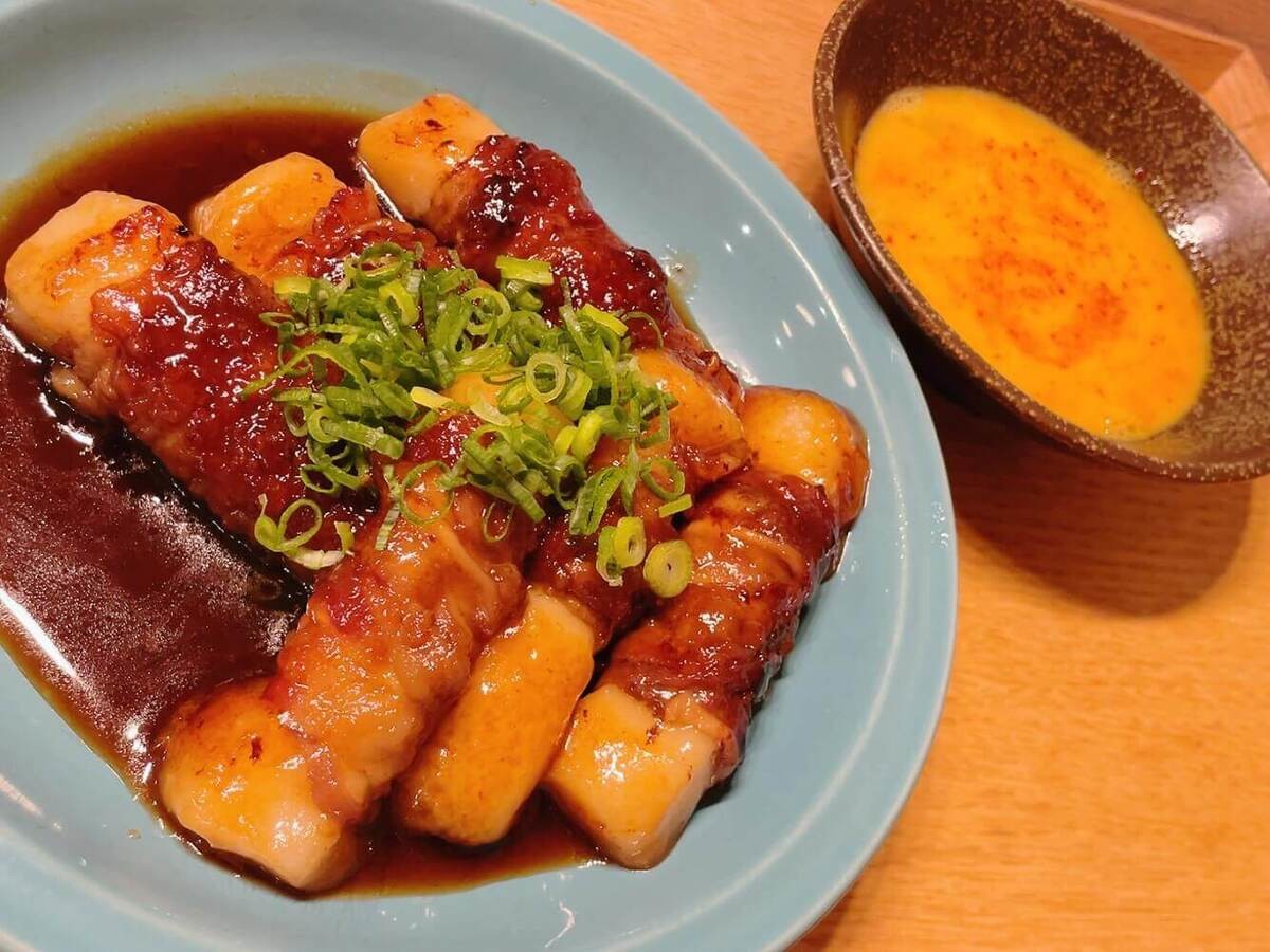 鳥羽周作さん「すき焼きスティックもち」