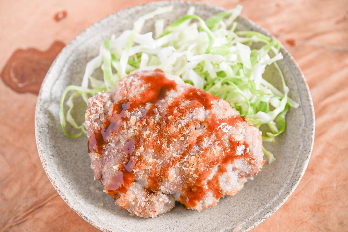 豚こまパン粉焼き
