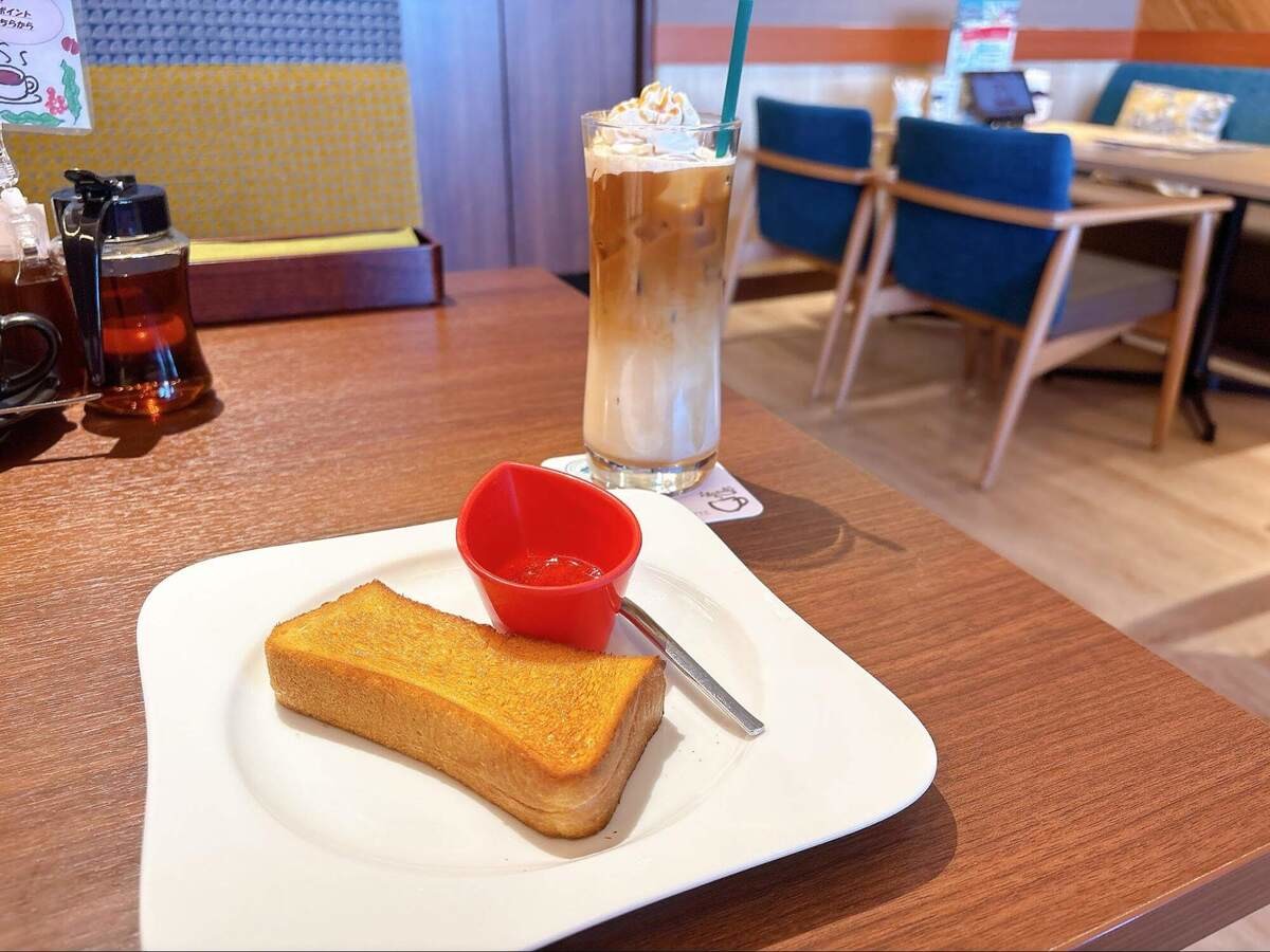 むさしの森珈琲のモーニング