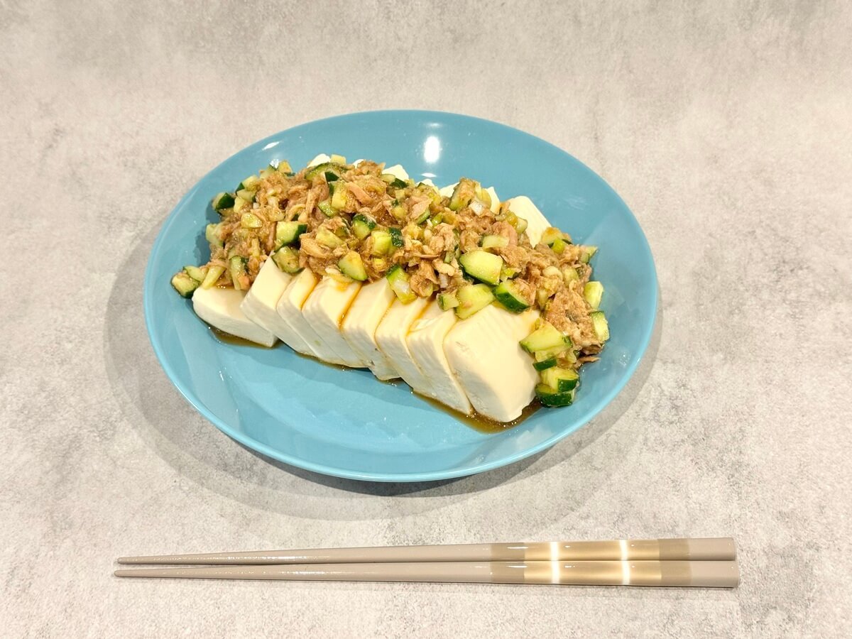 和田明日香さん「味付け一本 冷ややっこ」