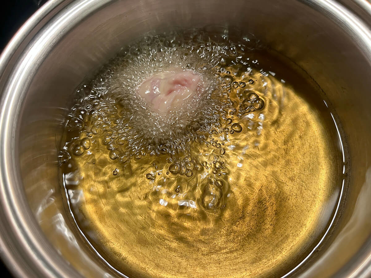 塩こんぶのから揚げ