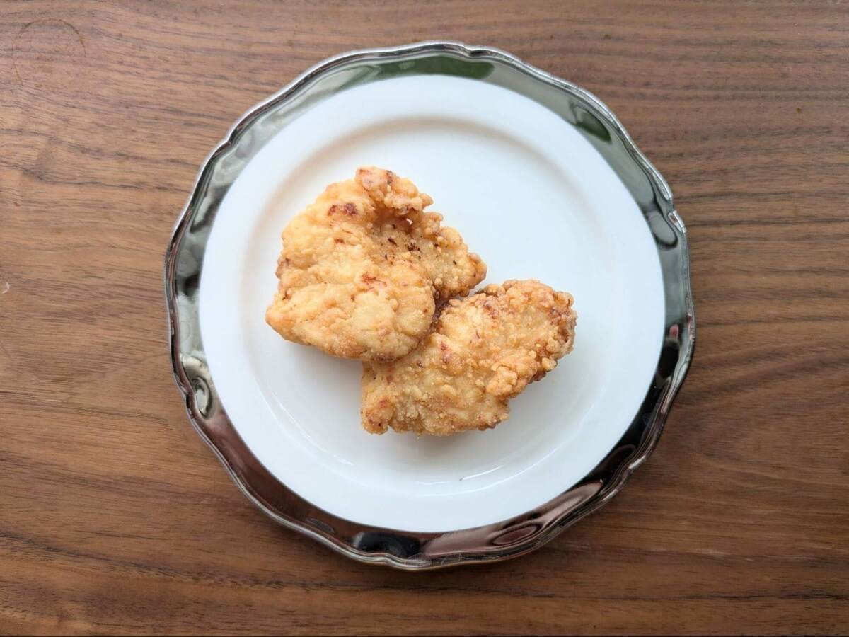 にんにく不使用 国産鶏むね肉の塩こうじからあげ