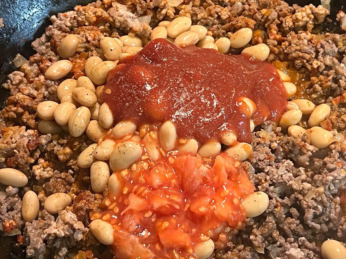 和田明日香さん「タコライス 蒸し大豆入り」