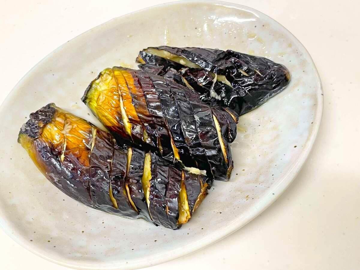 元気ママキッチン「揚げないナスの揚げ浸し風」のレシピ