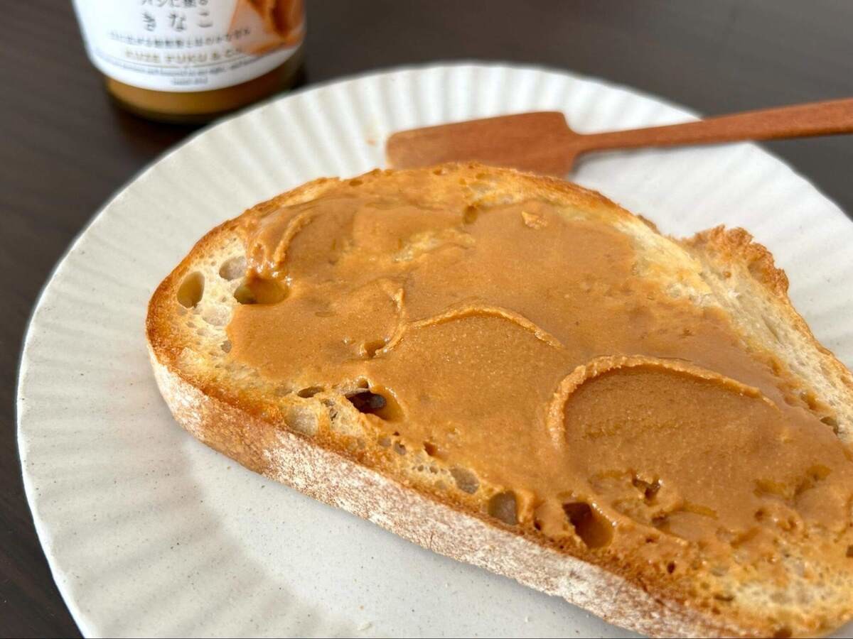 パンに塗る　きなこ