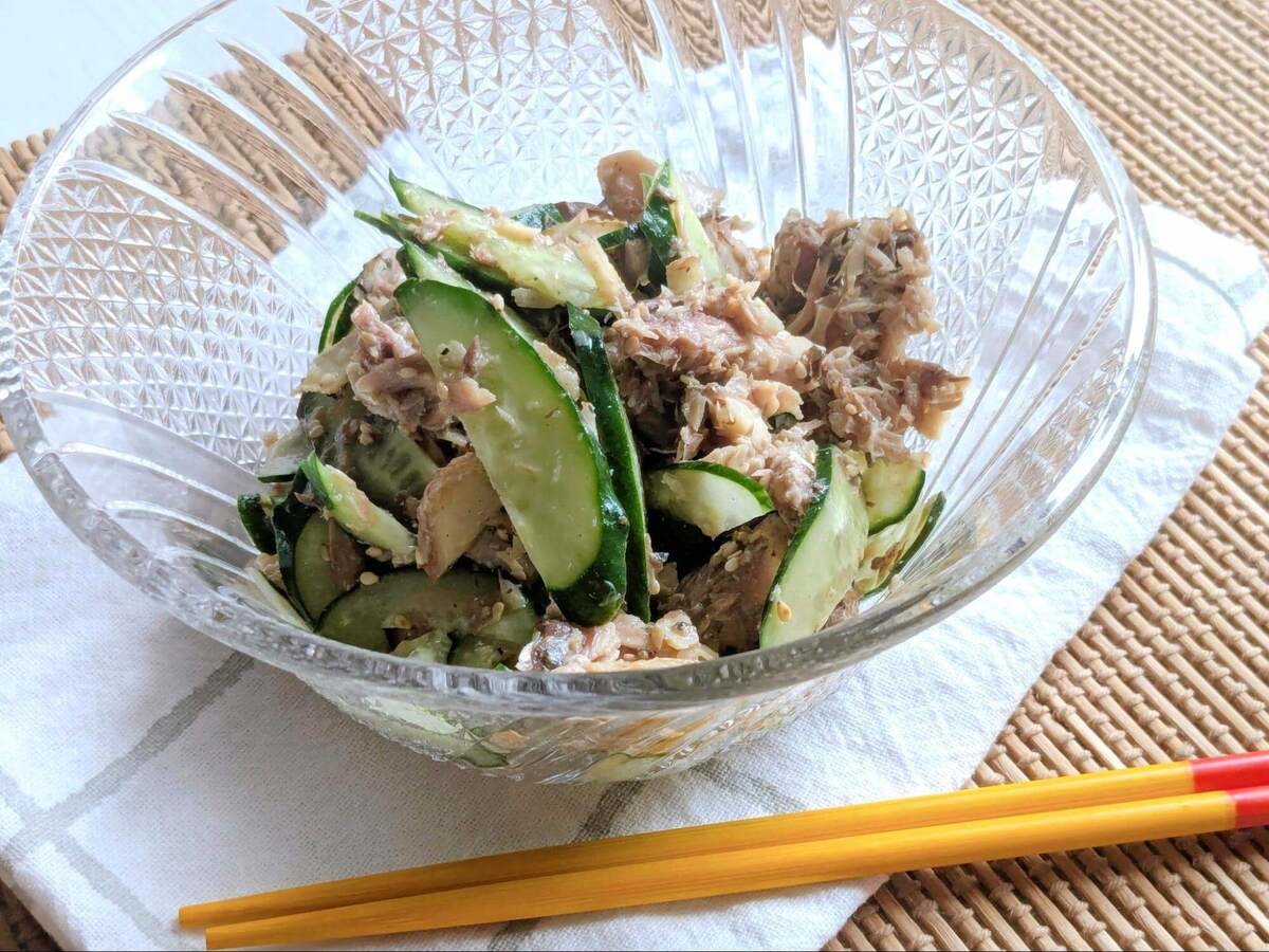 ミツカン公式「サバ缶きゅうり」のレシピ