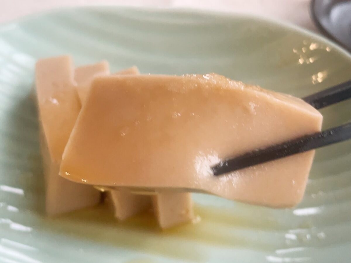 「胡麻豆腐にごま油で“ジェネリック生レバ”」のレシピ