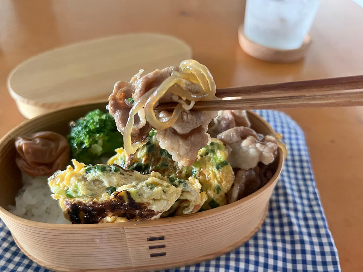 笠原さんの15分で作るお弁当