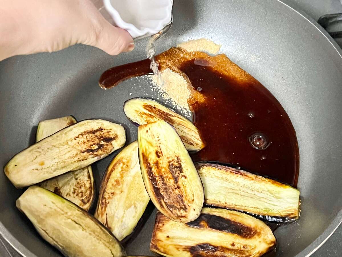 JA全農広報部「ナスの蒲焼き」のレシピ
