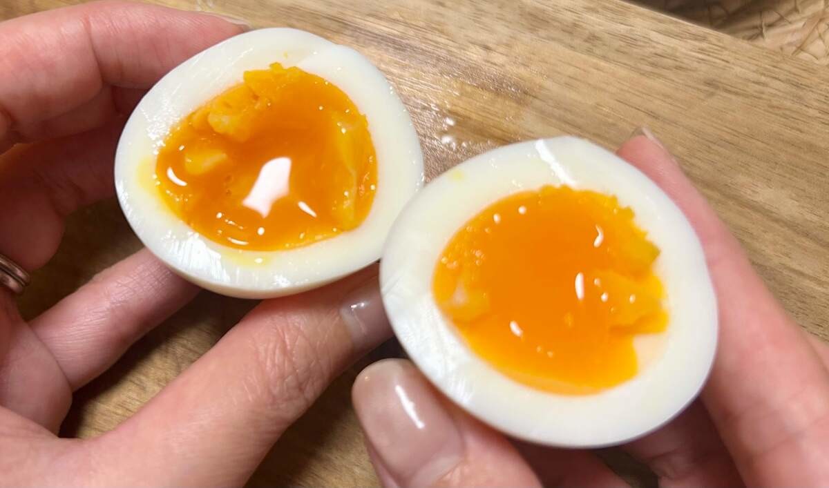 和田明日香さん「究極の半熟卵」のレシピ