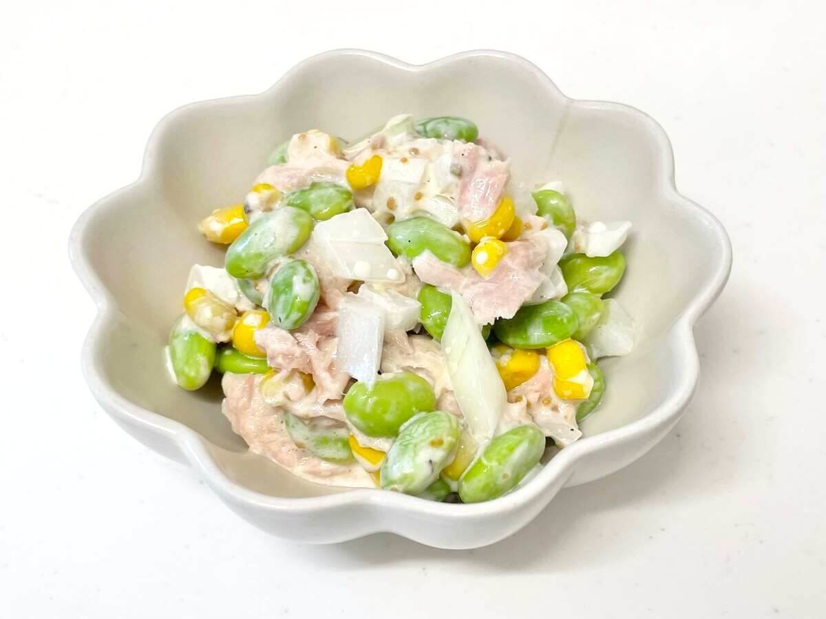 味の素公式「枝豆のツナマヨサラダ」