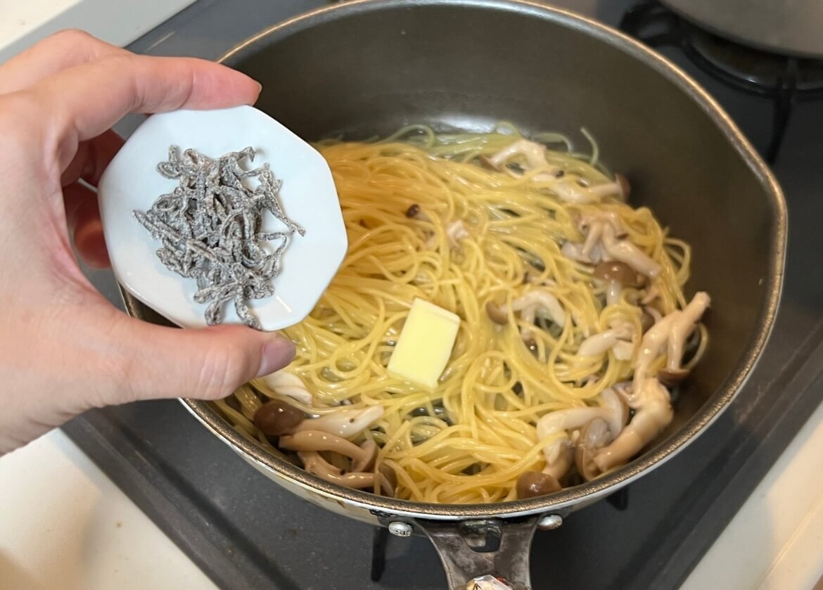 ワンパンでできる無限納豆パスタ