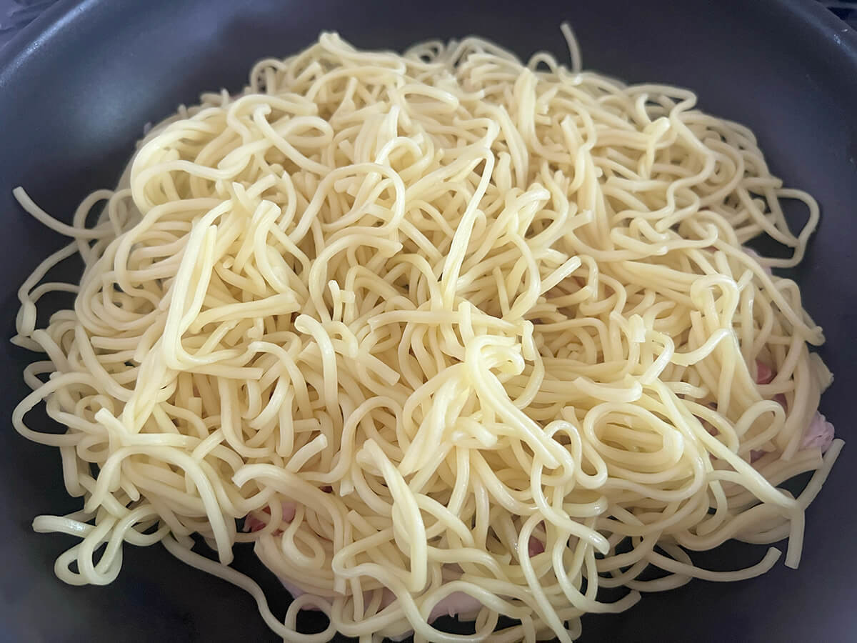和田明日香さん「出汁を効かせた焼きそば」のレシピ
