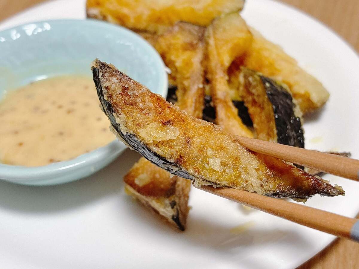 まりこさん「フライドかぼちゃ」