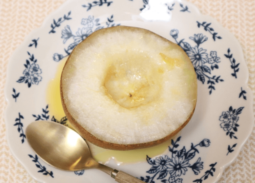 生産者さんが教える！「焼き梨」のレシピ