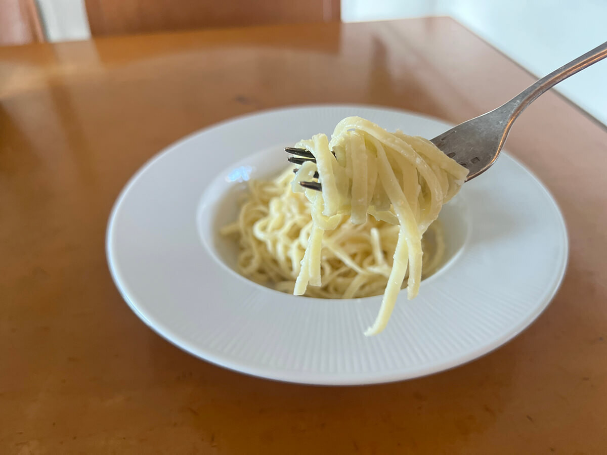 ベリッシモさん「バターチーズパスタ」