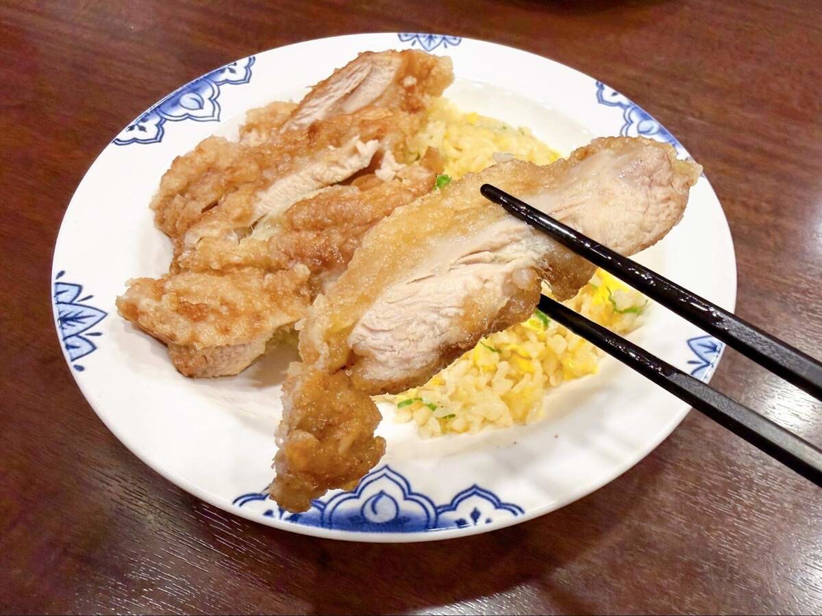 【バーミヤン】「台湾大からあげチャーハン」を実食