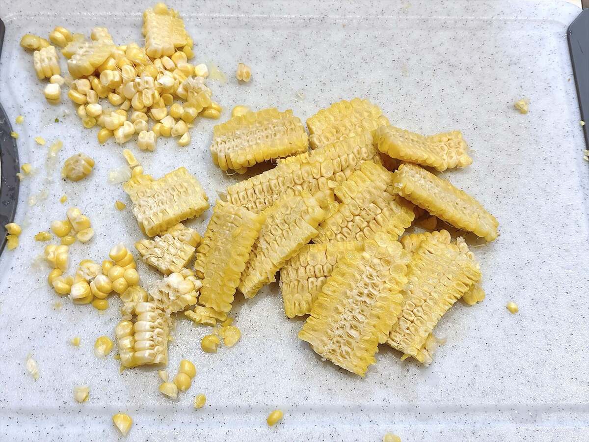 とうもろこしの唐揚げ