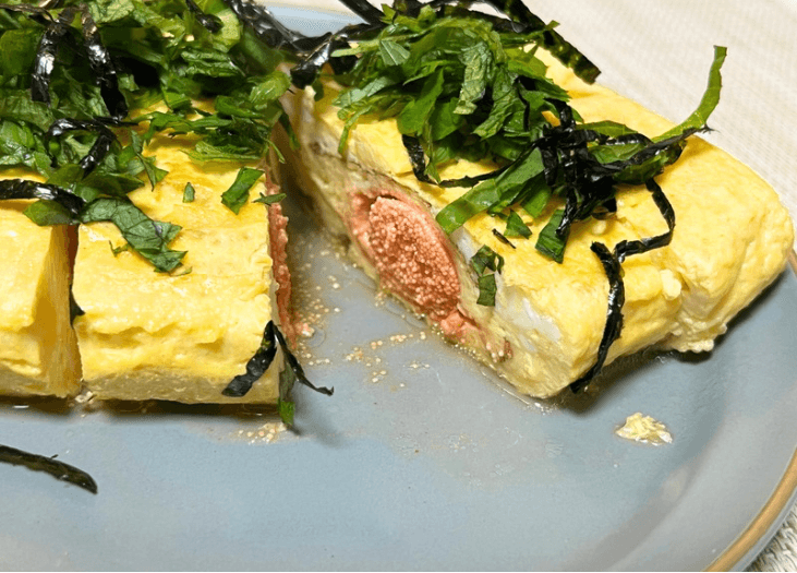 和田明日香さん「明太巻きだし巻き」