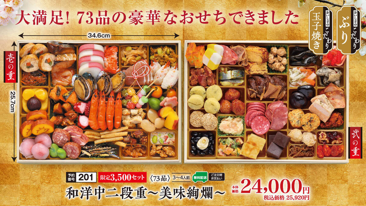 トライアルのおせち