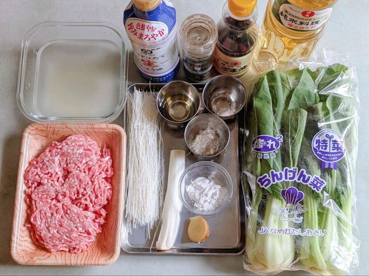 河野雅子さん「肉だんごの中国風煮物」