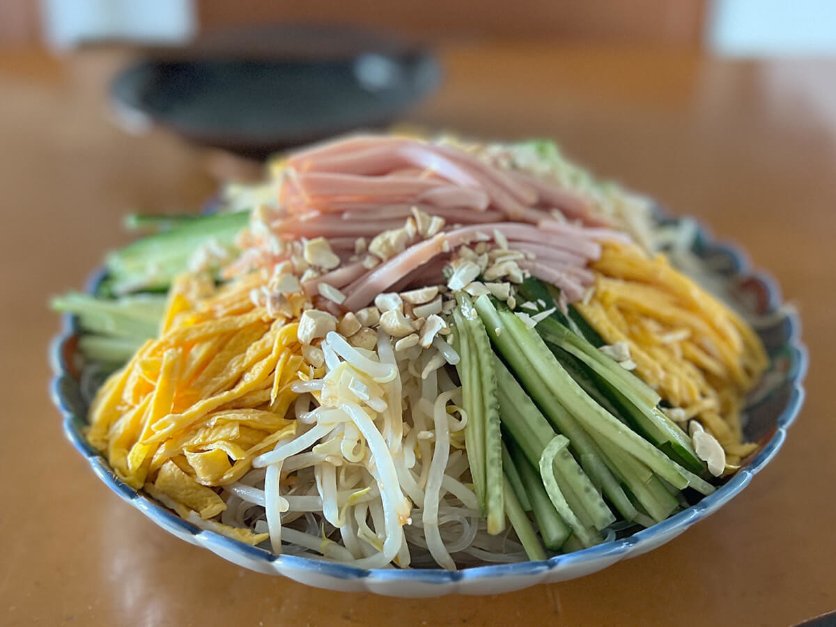 小林まさみさん「中華風春雨サラダ」