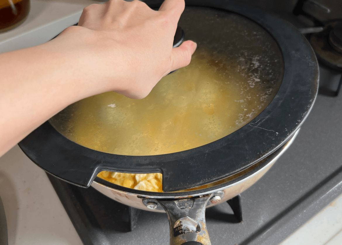 「卵と豆腐のふわふわ中華風」