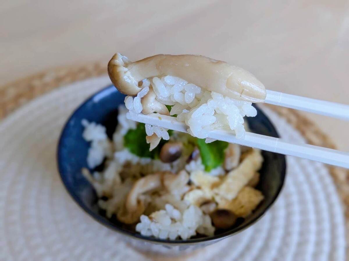 きのこの炊き込みご飯