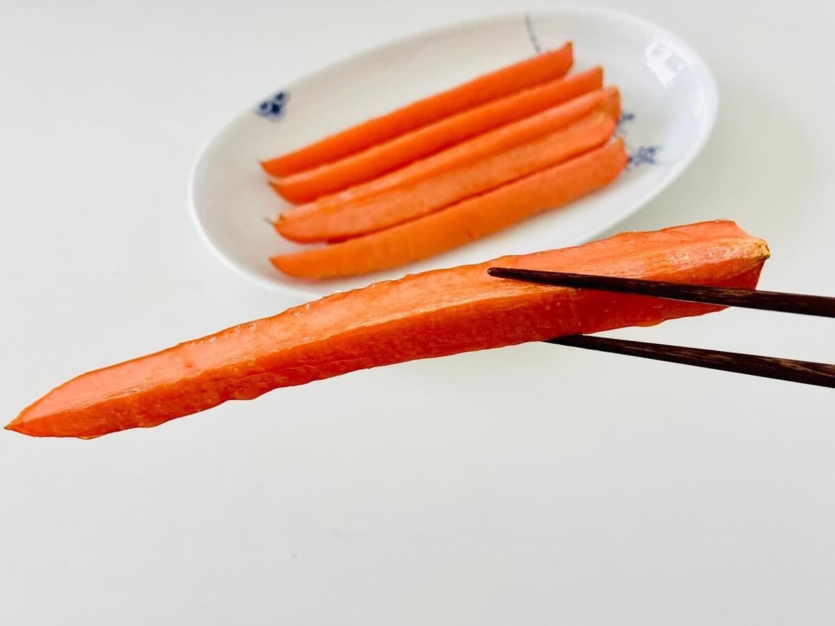 にんじんのトースター焼き