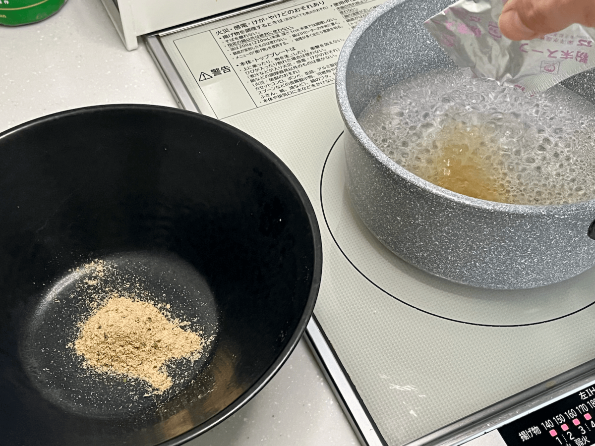 インスタント袋ラーメンの正しい作り方【アレンジ非推奨】