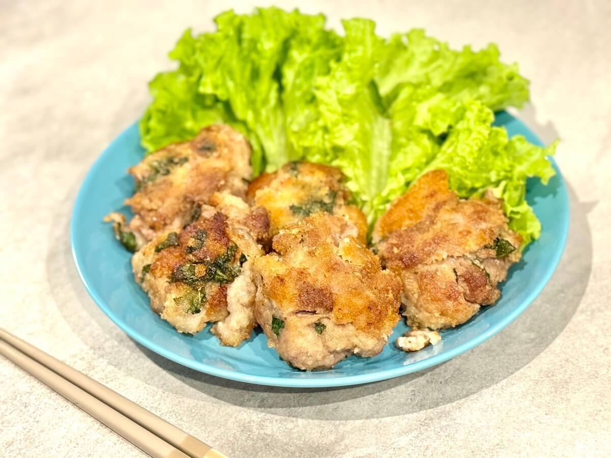 もこさん「豚こま大葉カツ」のレシピ