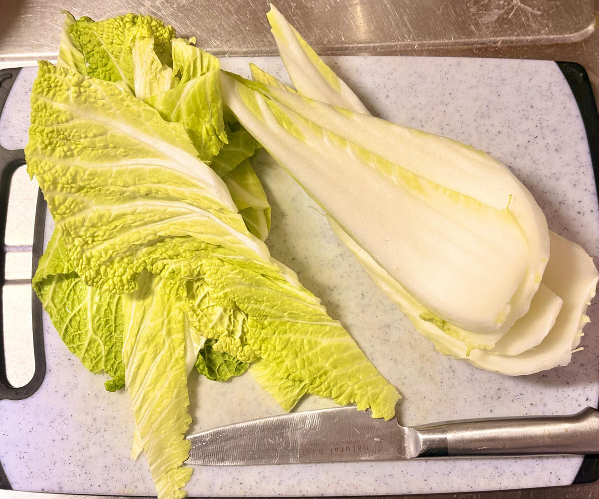 スパニッシュ白菜オムレツ