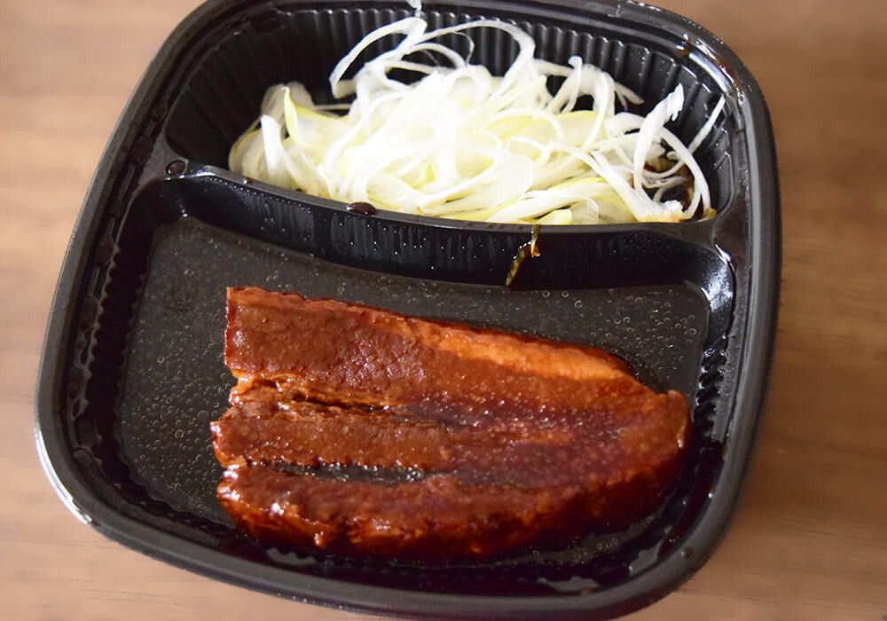吉野家「厚切り豚角煮定食（テイクアウト）」実食レポ