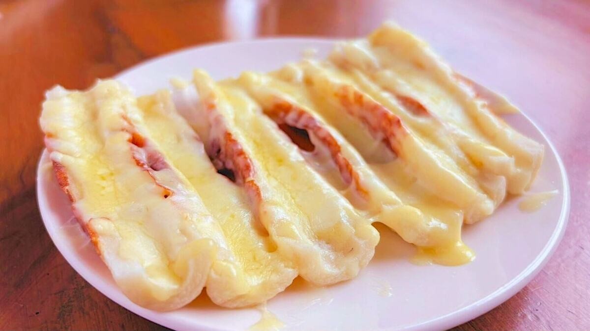 ちくわのチーズ焼き風