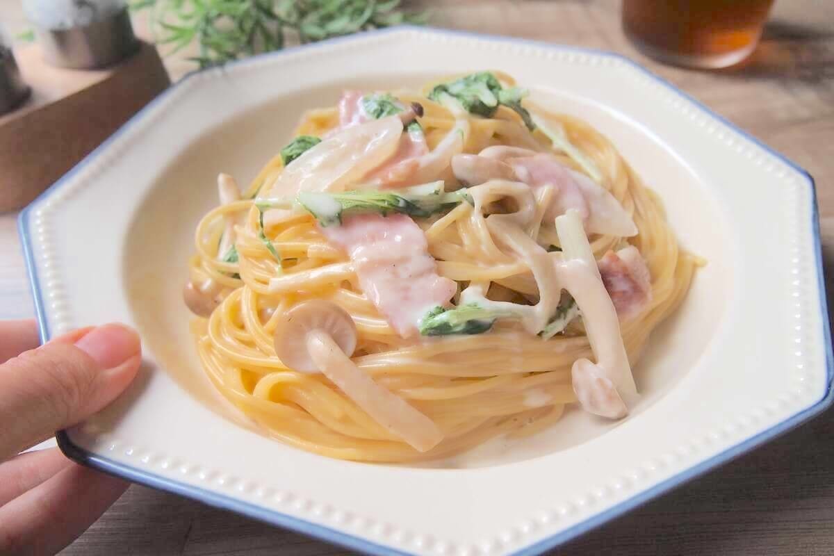雪印メグミルク公式「フライパンひとつで簡単！ミルクパスタ」